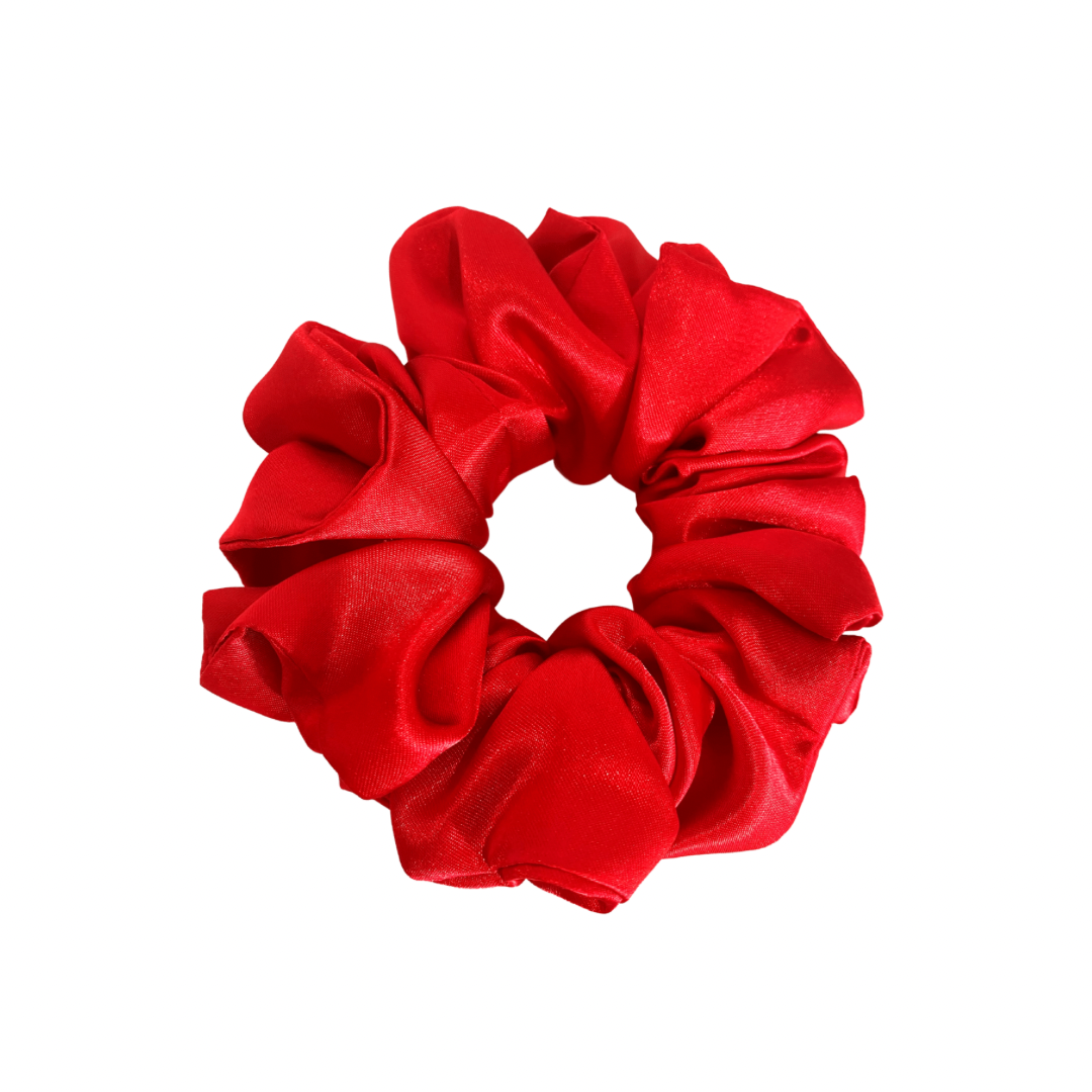 XL SCRUNCHIE - RUBY RED